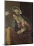 Annunciation to the Virgin-Jacopo Tintoretto-Mounted Art Print