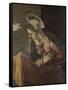 Annunciation to the Virgin-Jacopo Tintoretto-Framed Stretched Canvas