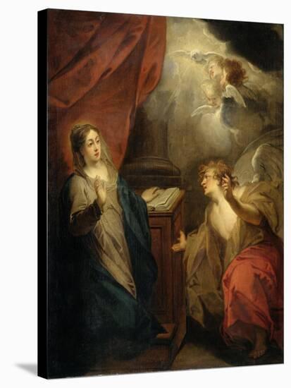 Annunciation to the Virgin-Jacob De Wit-Stretched Canvas