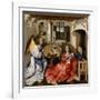 Annunciation Triptych (Merode Altarpiece), c.1427-32-Master of Flemalle-Framed Giclee Print