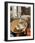 Annunciation Triptych (Merode Altarpiece), c.1427-32-Master of Flemalle-Framed Giclee Print