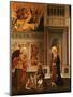 Annunciation, with Saint Luke the Evangelist-Benedetto Bonfigli-Mounted Premium Giclee Print