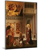 Annunciation, with Saint Luke the Evangelist-Benedetto Bonfigli-Mounted Giclee Print