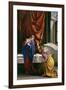 Annunciation-Orazio Gentileschi-Framed Premium Giclee Print