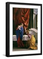 Annunciation-Orazio Gentileschi-Framed Giclee Print