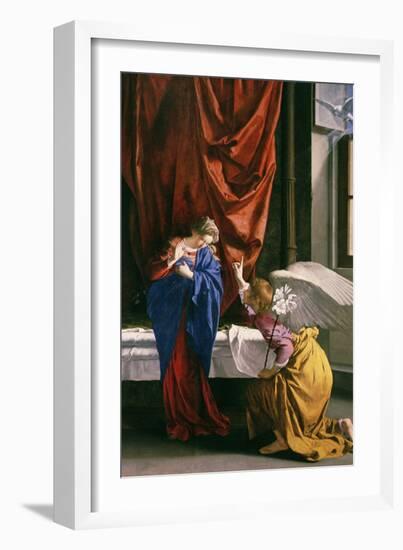 Annunciation-Orazio Gentileschi-Framed Giclee Print