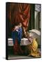 Annunciation-Orazio Gentileschi-Framed Stretched Canvas