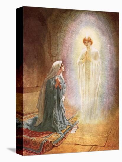 Annunciation-William Brassey Hole-Stretched Canvas