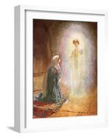 Annunciation-William Brassey Hole-Framed Giclee Print
