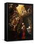 Annunciation-Giovanni Lanfranco-Framed Stretched Canvas