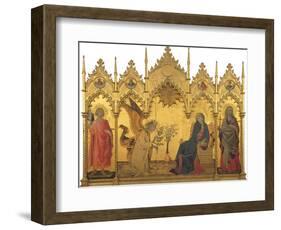 Annunciation-Simone Martini-Framed Giclee Print