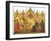 Annunciation-Simone Martini-Framed Giclee Print