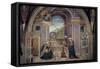 Annunciation-Bernardino  di Betto (Pinturicchio)-Framed Stretched Canvas