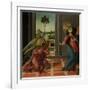 Annunciation-Sandro Botticelli-Framed Art Print