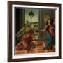 Annunciation-Sandro Botticelli-Framed Art Print