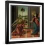 Annunciation-Sandro Botticelli-Framed Art Print