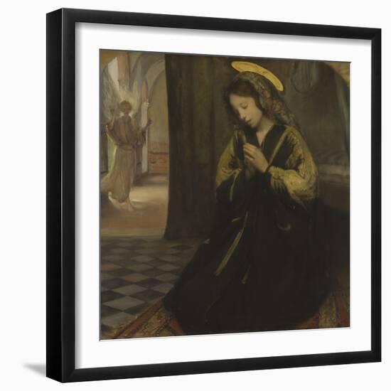 Annunciation-Giuseppe Ricci-Framed Art Print