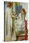 Annunciation-Dante Gabriel Rossetti-Stretched Canvas