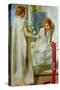 Annunciation-Dante Gabriel Rossetti-Stretched Canvas