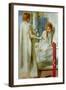 Annunciation-Dante Gabriel Rossetti-Framed Art Print