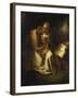 Annunciation-Rembrandt van Rijn-Framed Giclee Print