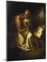 Annunciation-Rembrandt van Rijn-Mounted Giclee Print