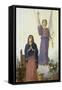 Annunciation-William Adolphe Bouguereau-Framed Stretched Canvas