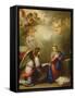 Annunciation-Bartolome Esteban Murillo-Framed Stretched Canvas