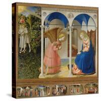 Annunciation-Angelico & Strozzi-Stretched Canvas