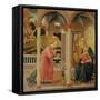 Annunciation-Zanobi Machiavelli-Framed Stretched Canvas