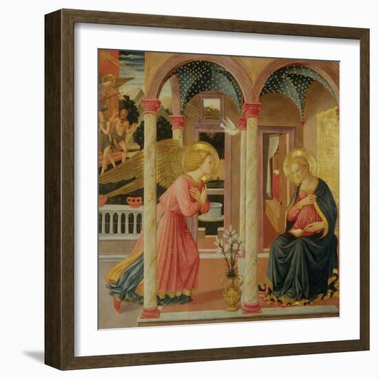 Annunciation-Zanobi Machiavelli-Framed Giclee Print