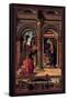 Annunciation-Francesco del Cossa-Framed Stretched Canvas