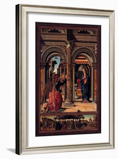 Annunciation-Francesco del Cossa-Framed Giclee Print