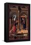 Annunciation-Francesco del Cossa-Framed Stretched Canvas
