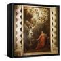 Annunciation-Tommaso Minardi-Framed Stretched Canvas