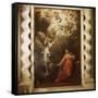 Annunciation-Tommaso Minardi-Framed Stretched Canvas