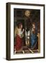 Annunciation-Bergognone-Framed Giclee Print