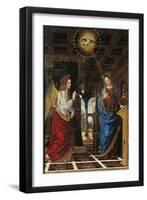 Annunciation-Bergognone-Framed Giclee Print