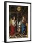 Annunciation-Bergognone-Framed Giclee Print