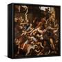 Annunciation-Antonio Verrio-Framed Stretched Canvas