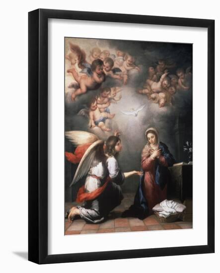 Annunciation-Bartolome Esteban Murillo-Framed Giclee Print