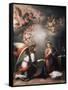 Annunciation-Bartolome Esteban Murillo-Framed Stretched Canvas