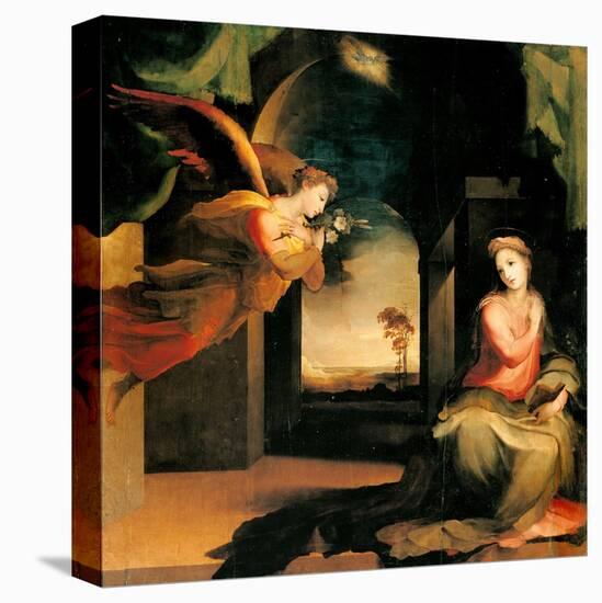 Annunciation-Domenico Beccafumi-Stretched Canvas