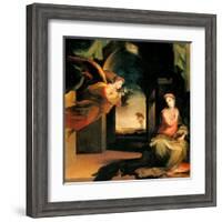 Annunciation-Domenico Beccafumi-Framed Art Print