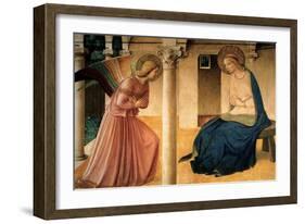 Annunciation-Beato Angelico-Framed Art Print