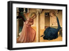 Annunciation-Beato Angelico-Framed Art Print