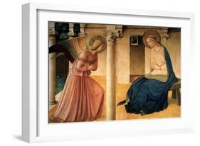 Annunciation-Beato Angelico-Framed Art Print