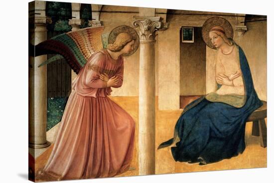 Annunciation-Beato Angelico-Stretched Canvas