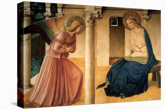 Annunciation-Beato Angelico-Stretched Canvas