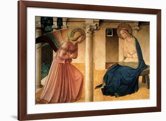 Annunciation-Beato Angelico-Framed Premium Giclee Print